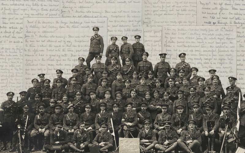 Charles Wynne, pictured front row, 3rd from left