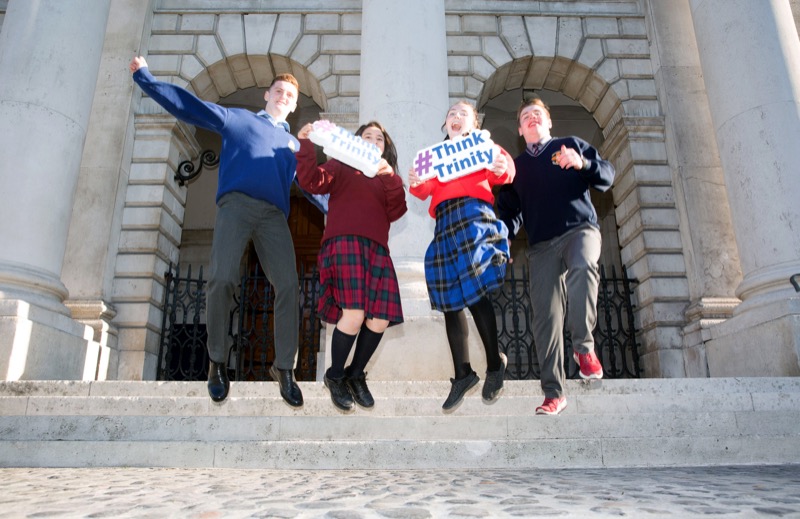 Students, Jack Murray, CBS St James, Sarah Kendellen, Ballbriggin Community College, Masar Tawfeeq, Mercy Secondary School in Inchicore & Greg Wallace, St Josephs Rush