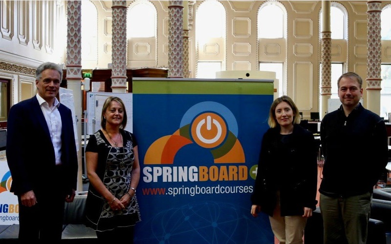 Dr. Dan Rogers, Ruth Kearney, Louise Andrews and Ross Brennan.