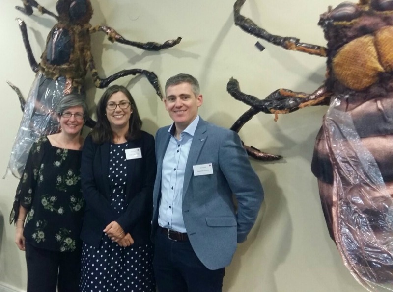 Professor Stout spoke about the importance of valuing biodiversity and its services as 'natural capital'.