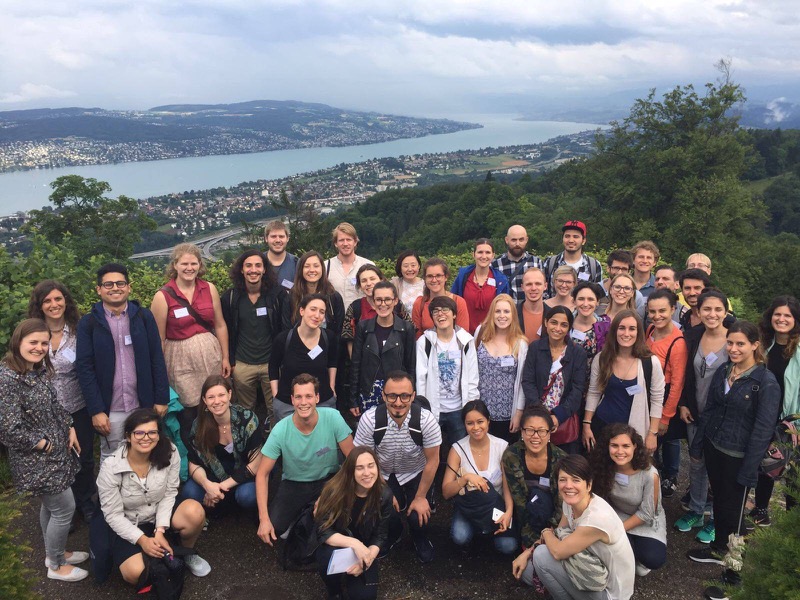 Some of the doctoral students that took part in LERU's 2017 summer school.