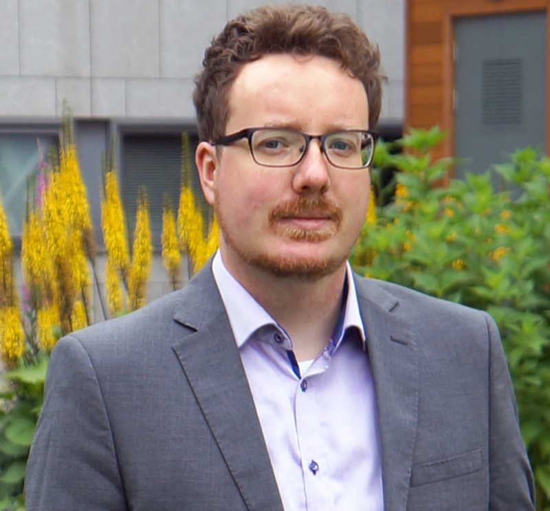 Research Fellow Barry Murphy, from the School of Physics,Trinity.