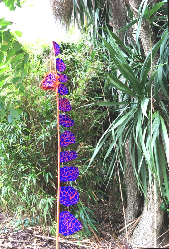 The Cordyline Palm installation.