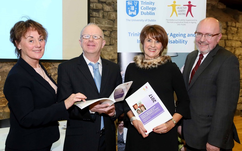  Professor Rose Anne Kenny, Principal Investigator, TILDA: Tomas Gilbert, IDS-TILDA participant; Professor Mary McCarron, Principal Investigator, IDS-TILDA; and Professor Philip McCallion, IDS-TILDA  and Temple University, USA