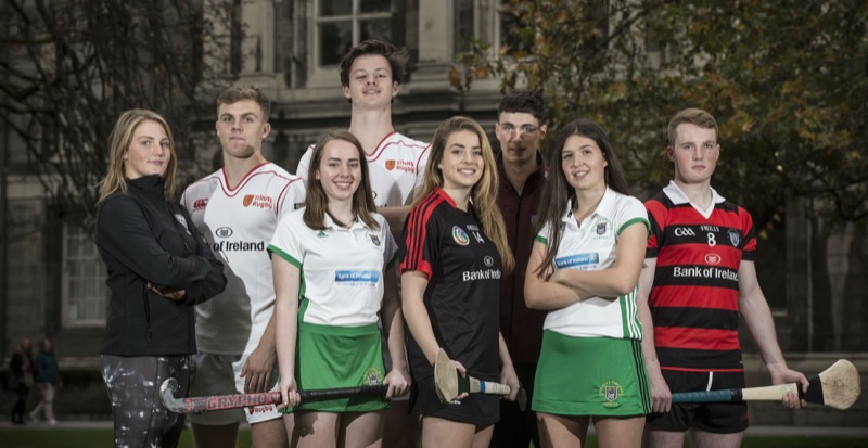 Among this year’s Sports Scholars are, from left, Aoife Hopkins, Michael Silvester, Rachel Burns, Jack Dunne, Aisling Maher, Conall Hayes, Isabelle Delamer, Cian O’sullivan