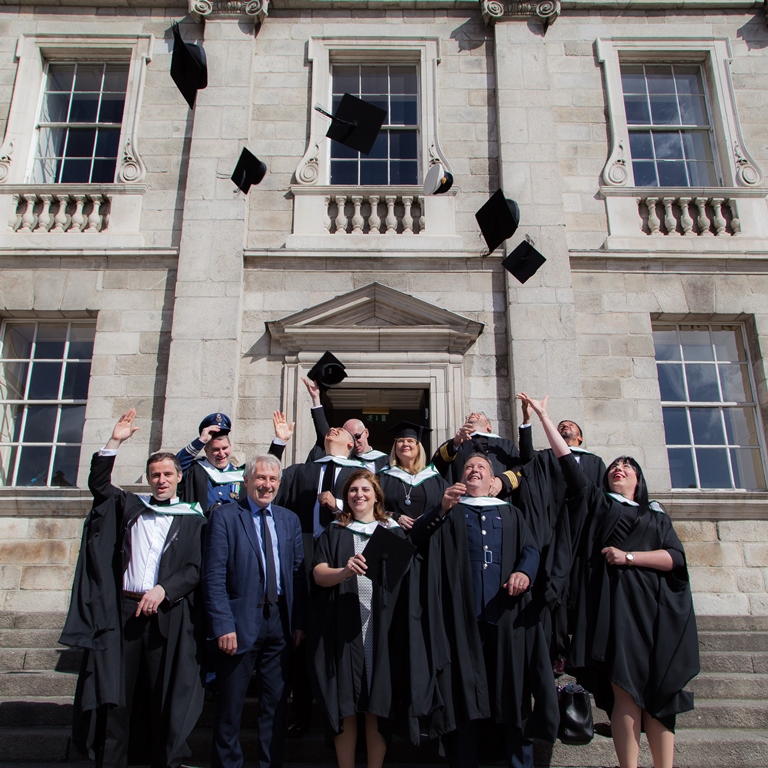Back Row: David Browne, Fabio Toti, Stephen Carr, Colette Kelly, Niall Ferns, Erik Agudelo Front Row: Gavin Curran, Professor Nick McDonald, Arwa Shuhaiber, John Guilfoyle, Stephanie Bonnici 