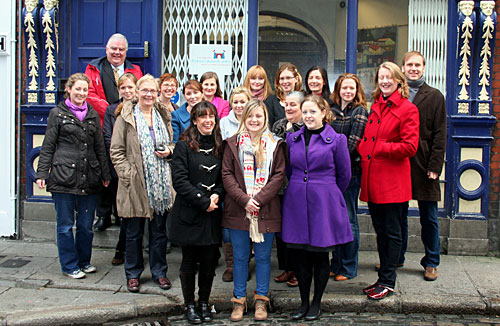 Children's research centre staff 
