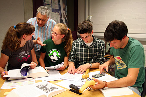 Engineering and medical students from across europe participating in the international summer school in engineering and medicine at the trinity centre for bioengineering.
