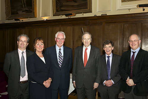 Dr john kennedy, chairperson of st. james's hospital medical board, consultant medical oncologist, st. james's hospital; professor rose anne kenny, head of medical gerontology, trinity college dublin, and director of mercer's institute for successful ageing, st james's hospital; professor thomas n. mitchell; professor davis coakley, professor of medical gerontology, trinity college dublin; profess