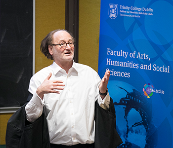 Ahuvia Kahane giving a lecture