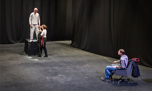 Performance of Catastrophe by Samuel Beckett