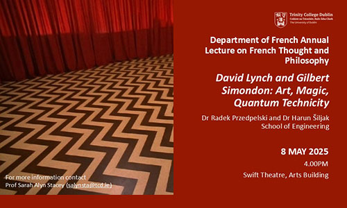 Image of David-Lynch-and-Gilbert-Simondon lecture event details