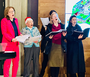 FAHSS Choir performing