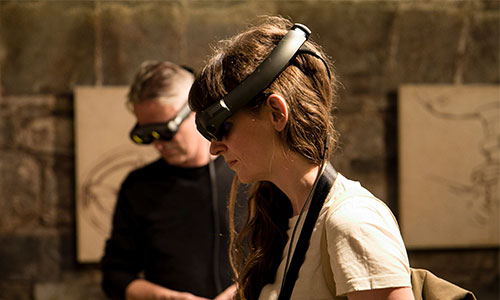 Image from book by Neill O'Dwyer entitled Extended Reality Performance.