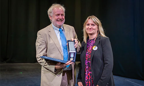 Bill Shipsey and Jana Fischerova