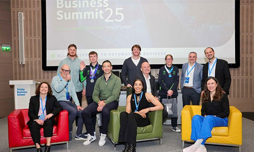 Image of speakers at Trinity Business Summit 2025
