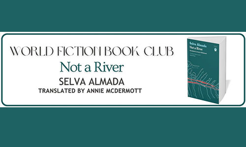 Event details for TCLCT Book Club on 14 April 2026 online via Zoom.