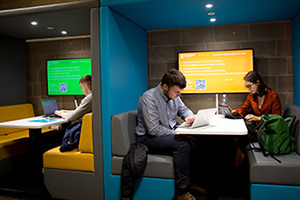 Arts building study nook