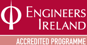 Engineers Ireland accredited programme logo