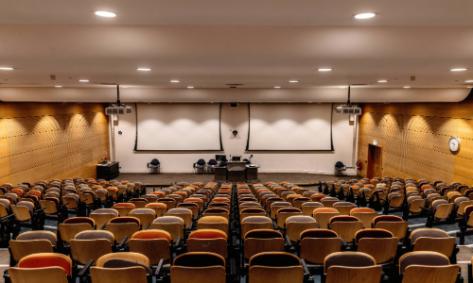 A large lecture theatre in TBSI
