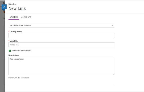 Create Web Link