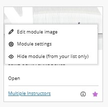 Edit Module