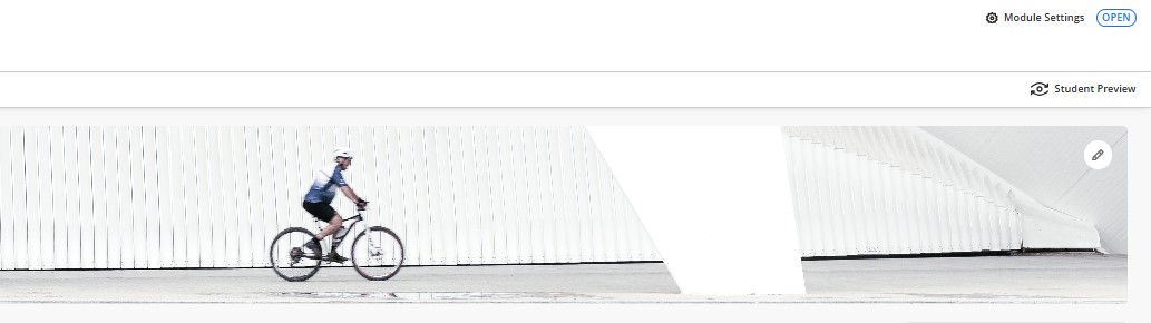Setting up Module Banner Pencil