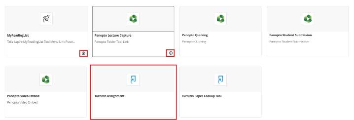Add Third Party Tool to Module content area
