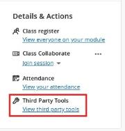 Adding Third Party Tools