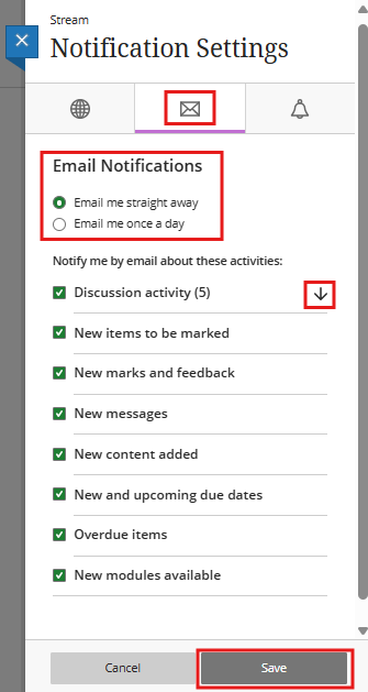 Email Notifications