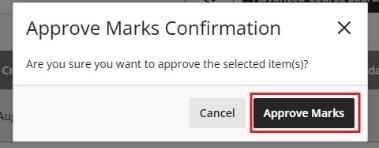 Grades journey Approve Notification