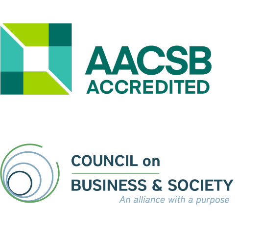AACSB and Council of Business Logos