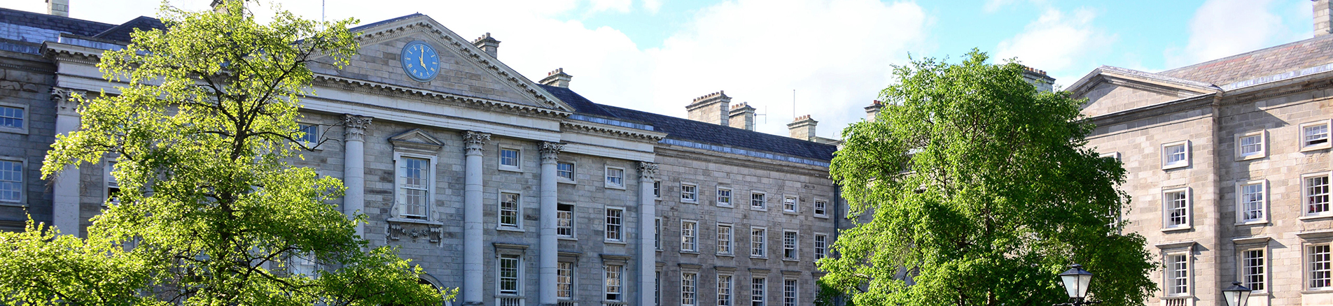 A photo of the front of college