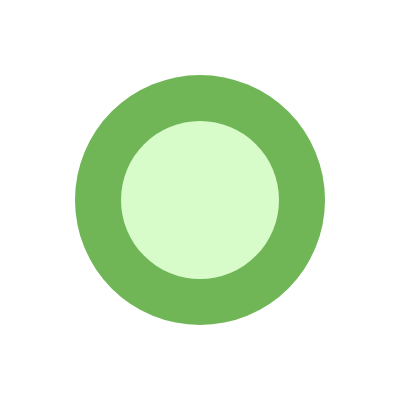 Industrial Green Circle