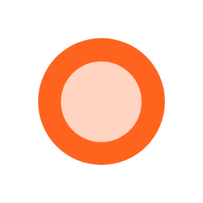 Orange circle