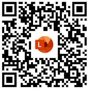 Microsoft Lens QR code