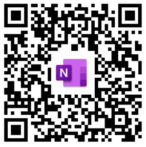 One Note QR code