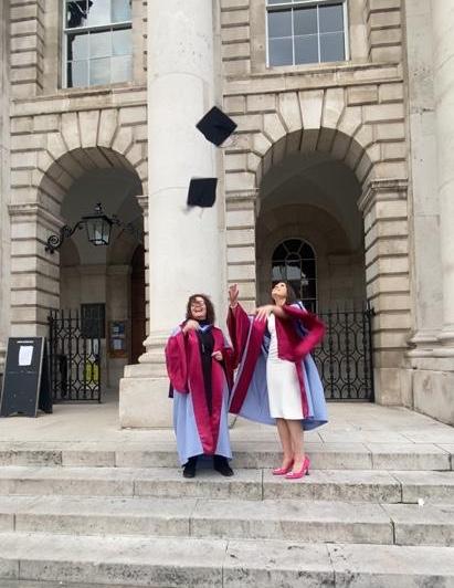 Graduation 1- Amy and Grainne