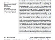 nannofossils and paleoclimatic evolution