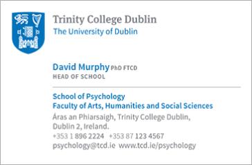 Business Card - English
