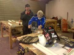 Parents learning new skills in Sandy Row