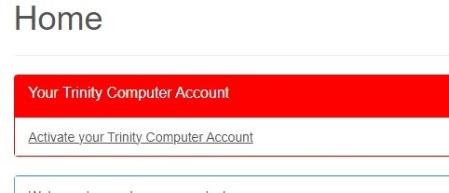 Activate IT account