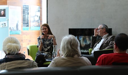 Dr Anna Barcz and Prof Michael Cronin
