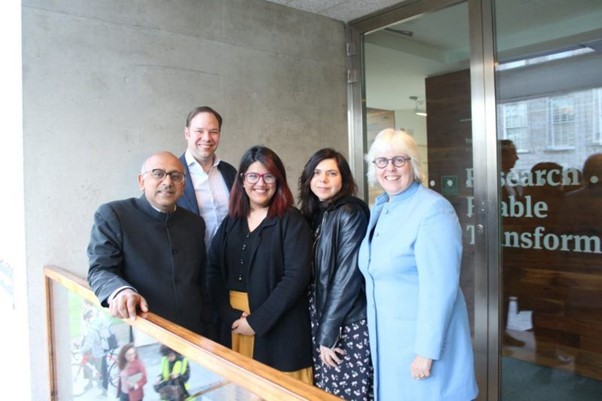 Prof Premesh Lalu; Prof Dan Geary; Ms Sahar Ahmed; Prof Eugenia Siapera and Professor Jane Ohlmeyer