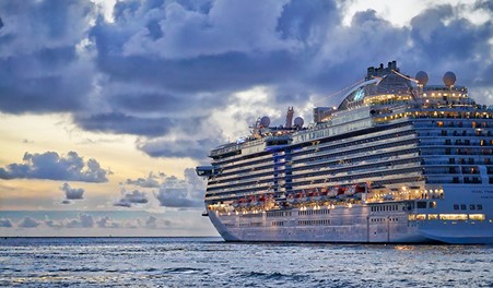 Cruise Ship Stock Image