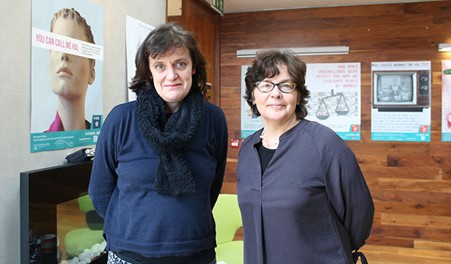 Dr Clare Hutton and Prof Eve Patten