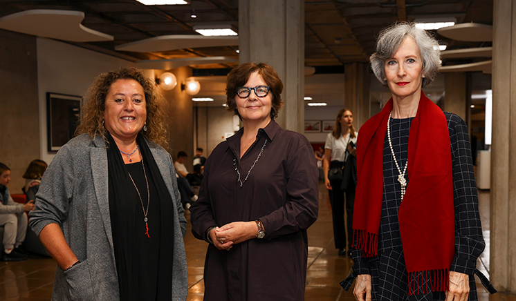 Wexford’s celebrated Artistic Director Rosetta Cucchi, Irish Times foreign correspondent Lara Marlowe and Trinity Long Room Hub Director Eve Patten