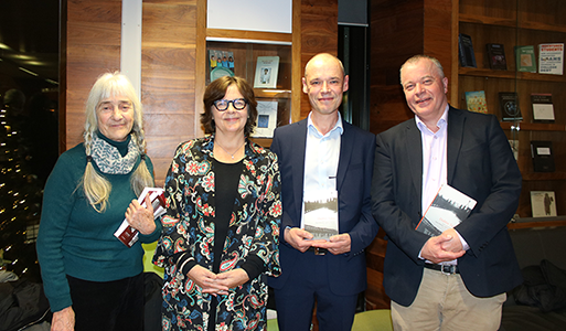 Helen Constantine, Eve Patten, Paul Delaney and John Brannigan