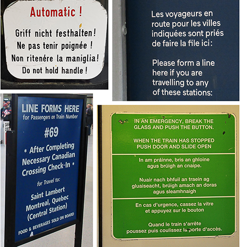 Cross-border trains colour