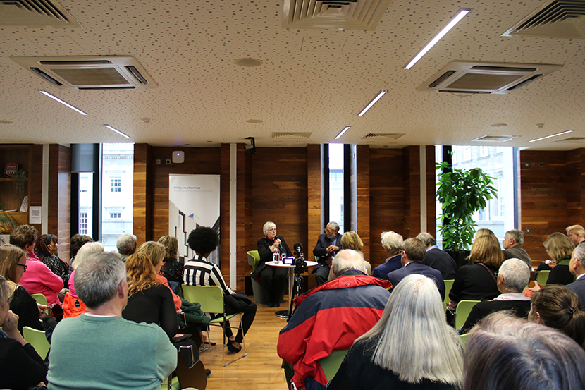 Image of audience listening to Annual Humanities Horizons Lecture